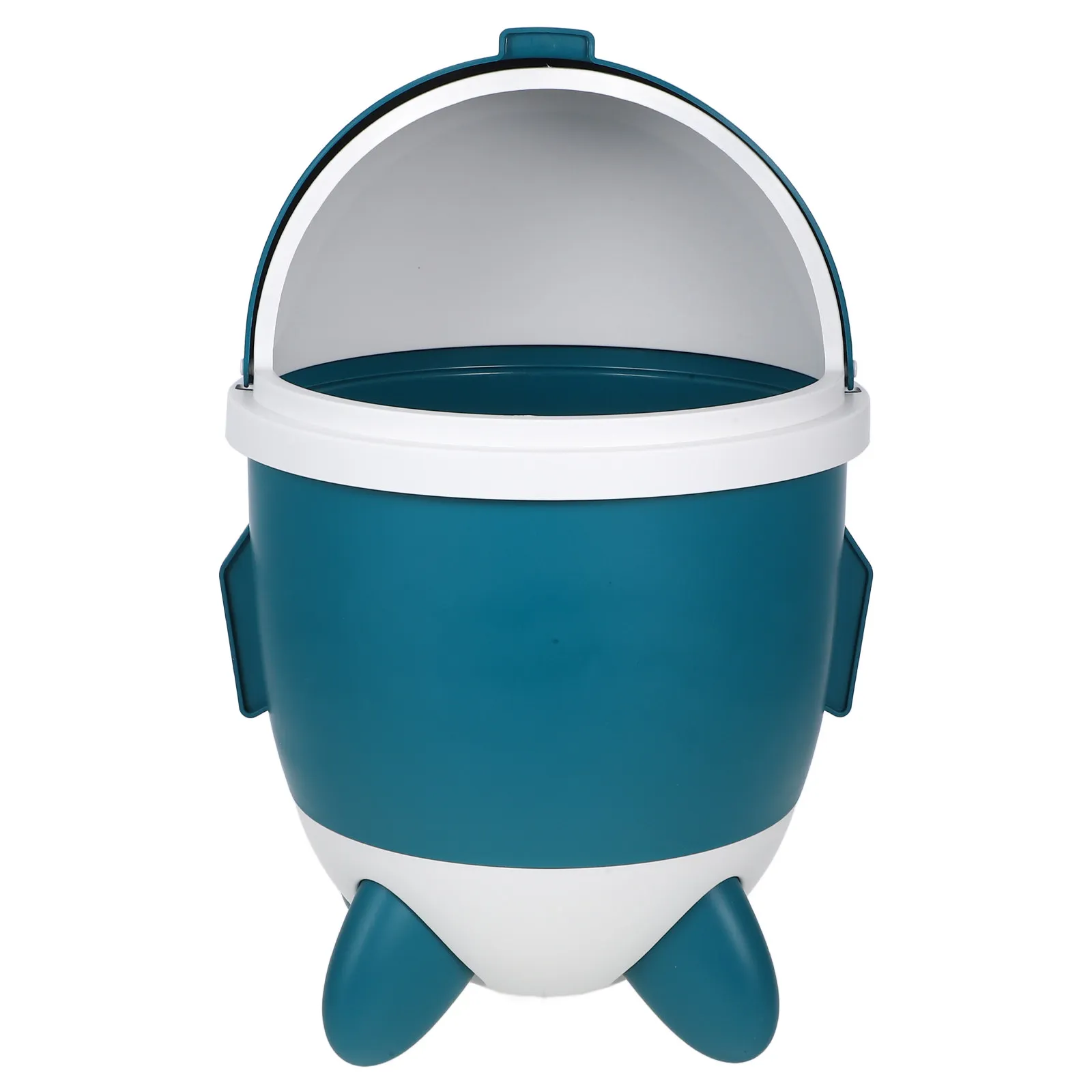 

Мусорное ведро в форме ракеты, пластиковая корзина для мусора, милое маленькое настольное мусорное ведро для спальни, гостиной, ванной комнаты, офиса