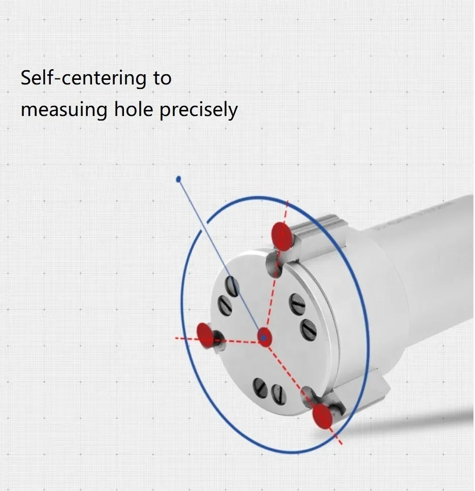 Industrial Level 6-8/8-10/10-12mm Three Points Internal Micrometer Inside Micrometer