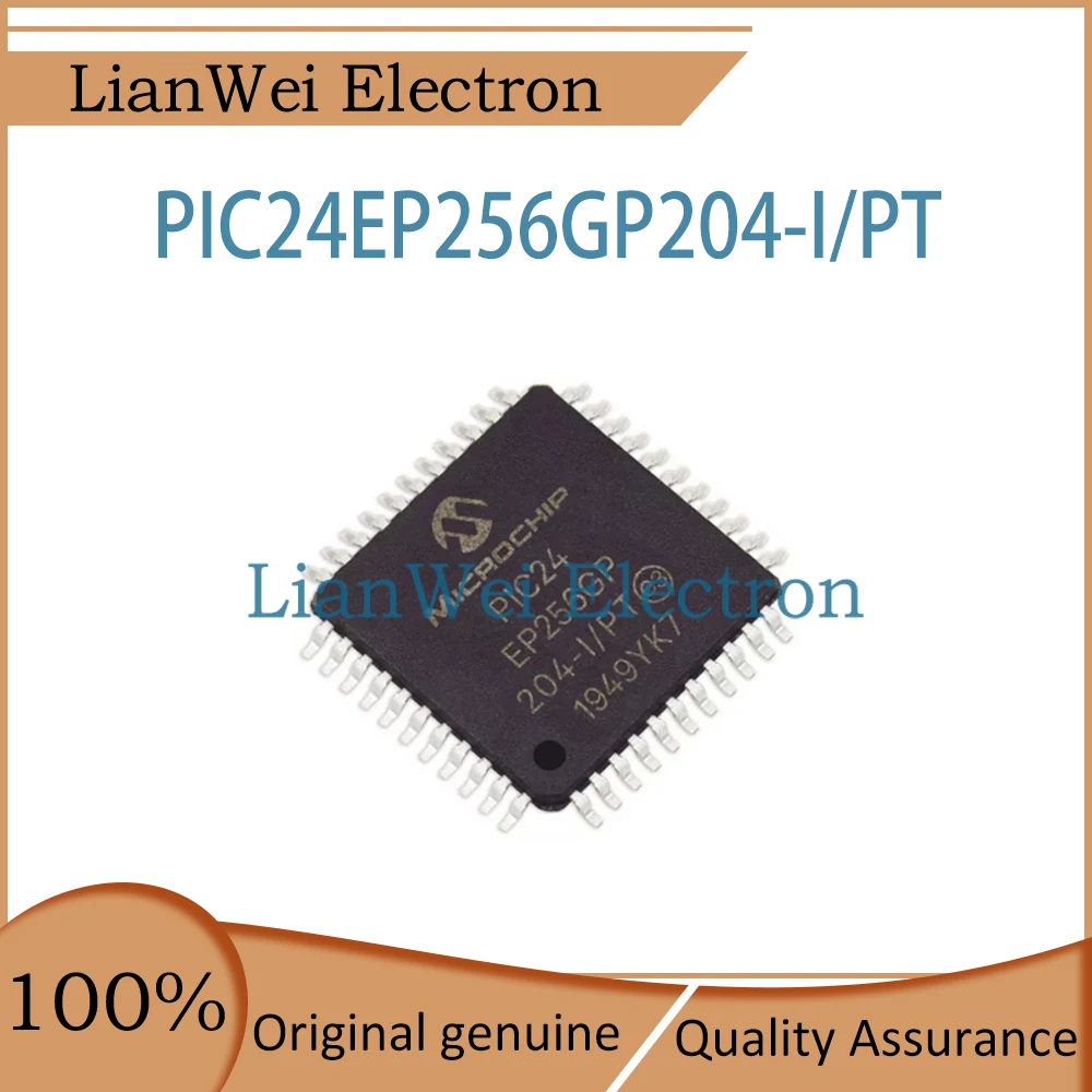 PIC24EP256GP204 PIC24EP256GP204-I/PT PIC24EP256GP PIC24EP256 IC MCU Chipset TQFP-44