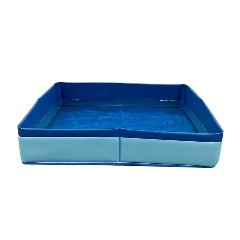 No Inflation Dog Pool for Small Dogs and Regular Bath Time Use 3XUF