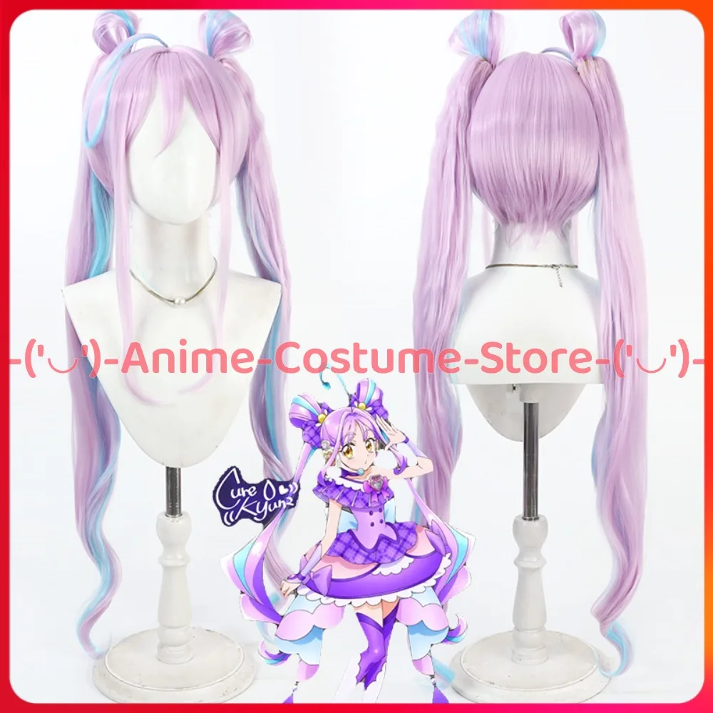 

Pretty Cure Murasame Heart Cosplay Wig Ponytail Anime Game Character Halloween Carnival Party Wigs Heat Resistant Synthetic Hair
