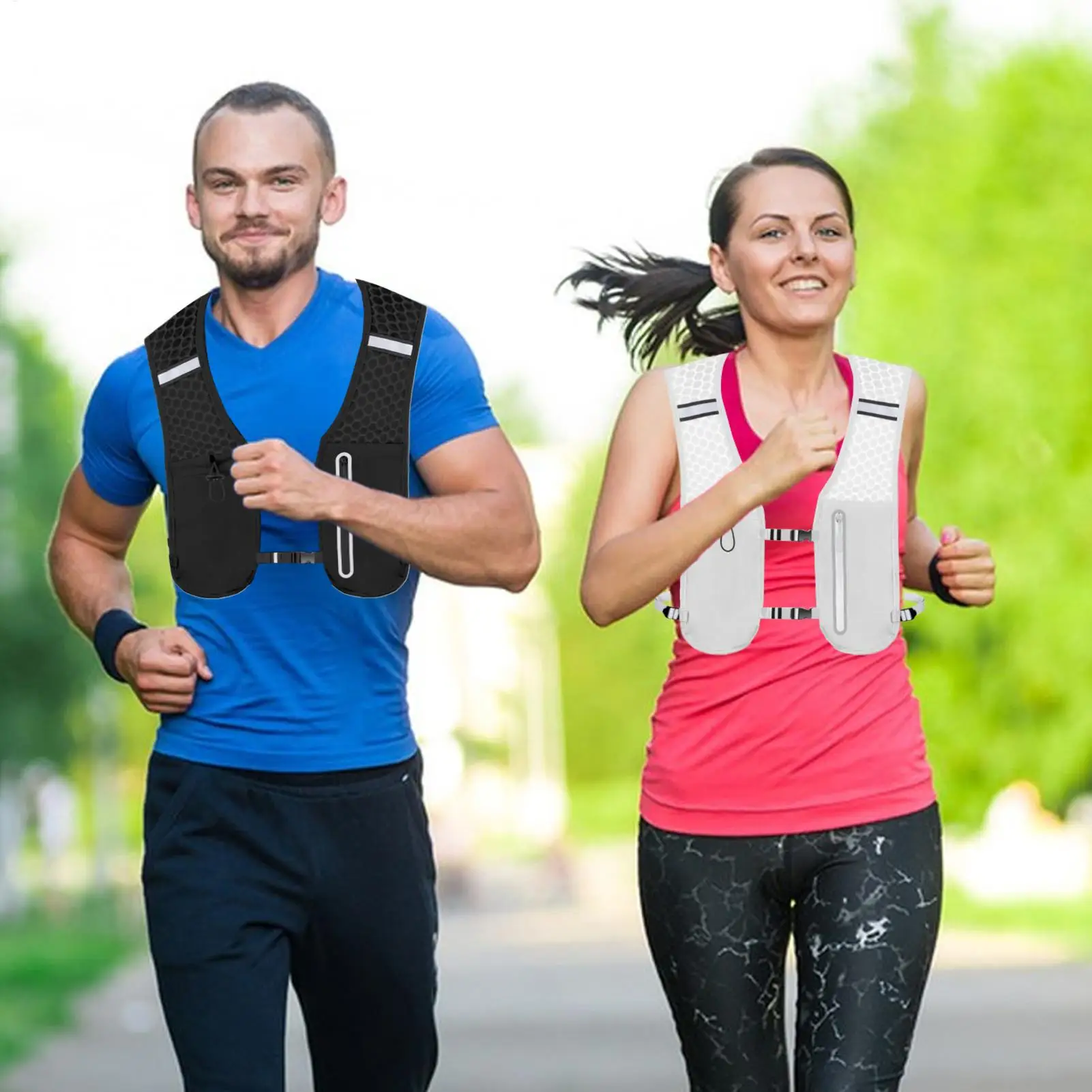 

Рюкзак для бега для женщин, рюкзак для воды, жилет для бега, чехол для телефона, держатель для бутылки, легкий рюкзак для кемпинга, путешествий