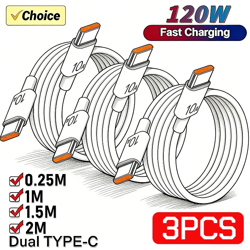 1/3Pcs 10A Type C T…