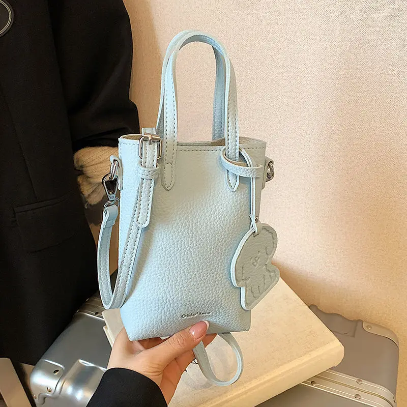 

Fashionable Casual Handbag Simple Design Women's Shoulder Bag Spring New Style Korean Version High-End Sensation PU Leather