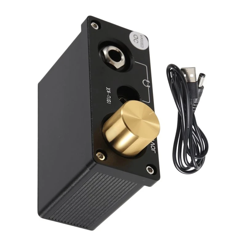 AU61-XZ-U101 DC 5-12V For RCA Audio Amp Headphone Amplifier Linear Stereo For 3.5Mm/6.35Mm Headphones, Home Audio System
