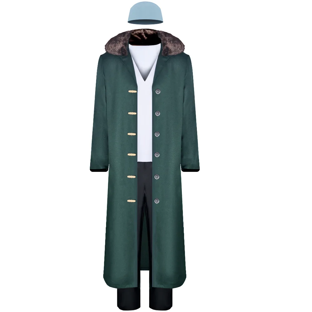 Kuzan Cosplay Clothing Halloween Annual Meeting Festival Party Performance Hat Top Pants Outfits One Anime Piece Costumes