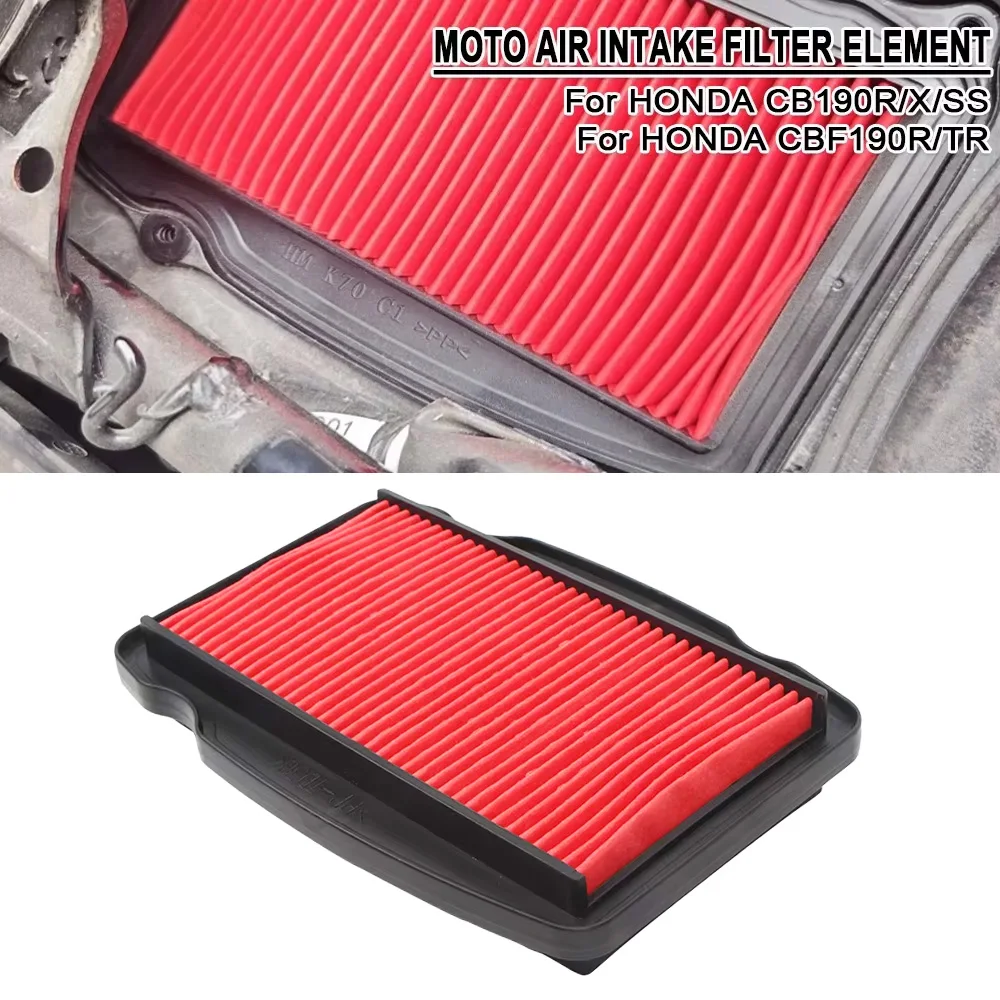 Motorrad-Motorluftfilter Reiniger Lufteinlassfilterelement für HONDA CB190R CB190X CB190SS CBF190R CBF190X CBF190TR CB190 R