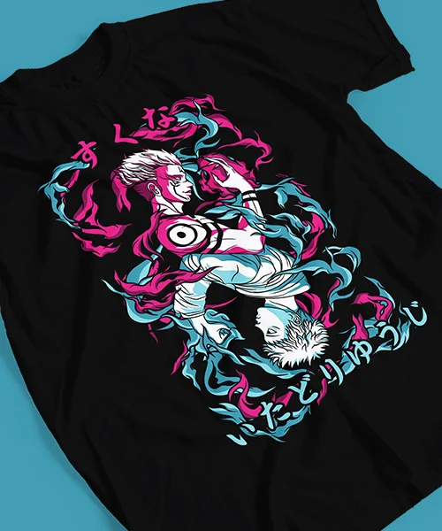 T-shirt for Anime Jujutsu Kaisen: Sukuna etapas