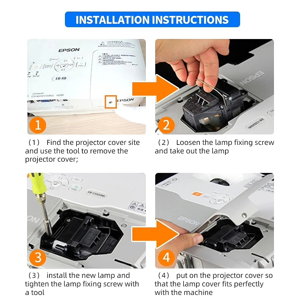 Replacement Projector Lamp/Bulb For Acer DNX1022/P1101/P1201/P1201B/P1101C/P1201n/P1201i/DSV1025/DNX1021/DNX1023/DSV1026