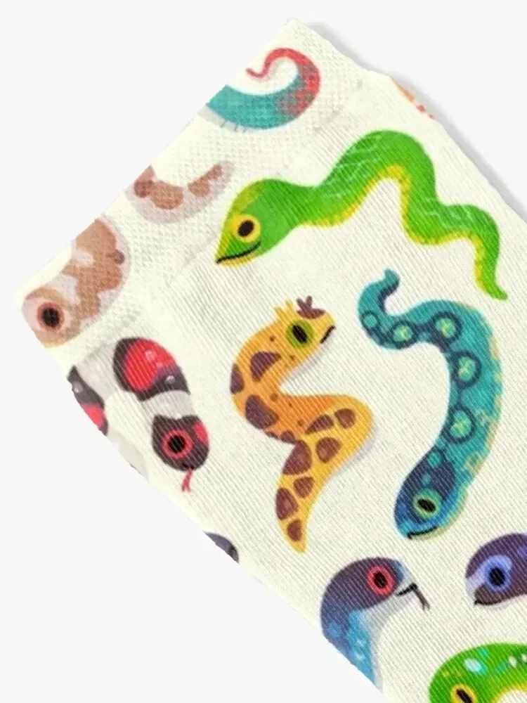 Serpent Day - bright Socks anime set aesthetic short Woman Socks Men's