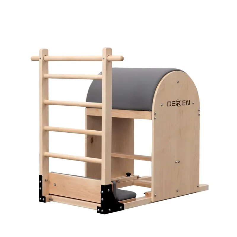 

YTYIN Large Home Pilates Machine Specialty Core Spinal Orthosis Wooden Ladder Barrel For Yoga Training Made Maple Wood For Studi