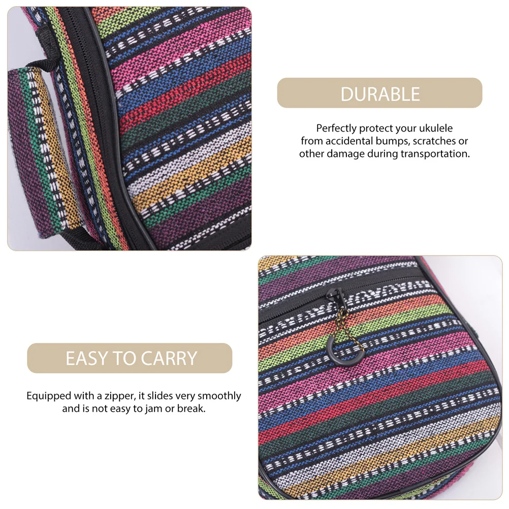 Mochila para ukelele, bolsa elegante, fácil de llevar, Reduce los daños, protección contra arañazos, bolsa de viaje para ukelele, bolsa de almacenamiento