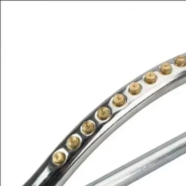 Swinging Oscillating Sprinkler for Efficient Lawn Watering 17 Nozzle Design Even Water Distribution Aluminum Material