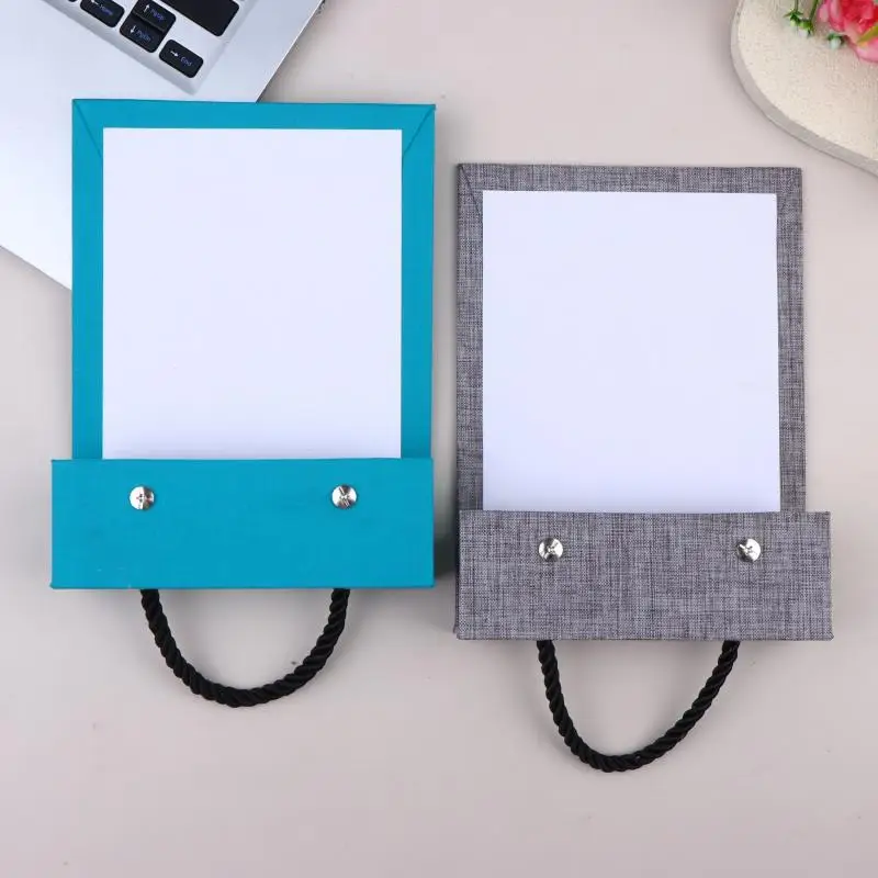 Fabric Swatch Holder Book Textile Samples Stack Pad 20Slot Card Organizer Ideal for Home Office Material Management