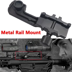 Taktyczne stopu aluminium 20mm Picatinny Rail NVG góra Fit Pvs 14 Pulsar GS 1X20 noktowizor karabin zakres dla akcesoria myśliwskie