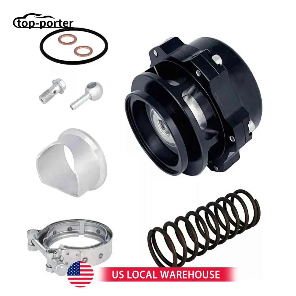 

Универсальный продувочный клапан 50 мм, клапан сброса BOV с V-образным фланцем, черный, универсальный, 50 мм, алюминий