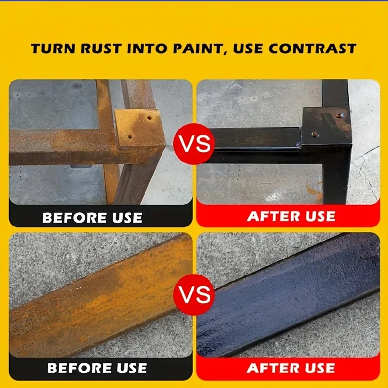 New Arrival 120ml High-Power Marine Rust Remover - Targets Rust on Ships & Boat Railings, 3-in-1 Action: Rust Removal, Cleaning image 4