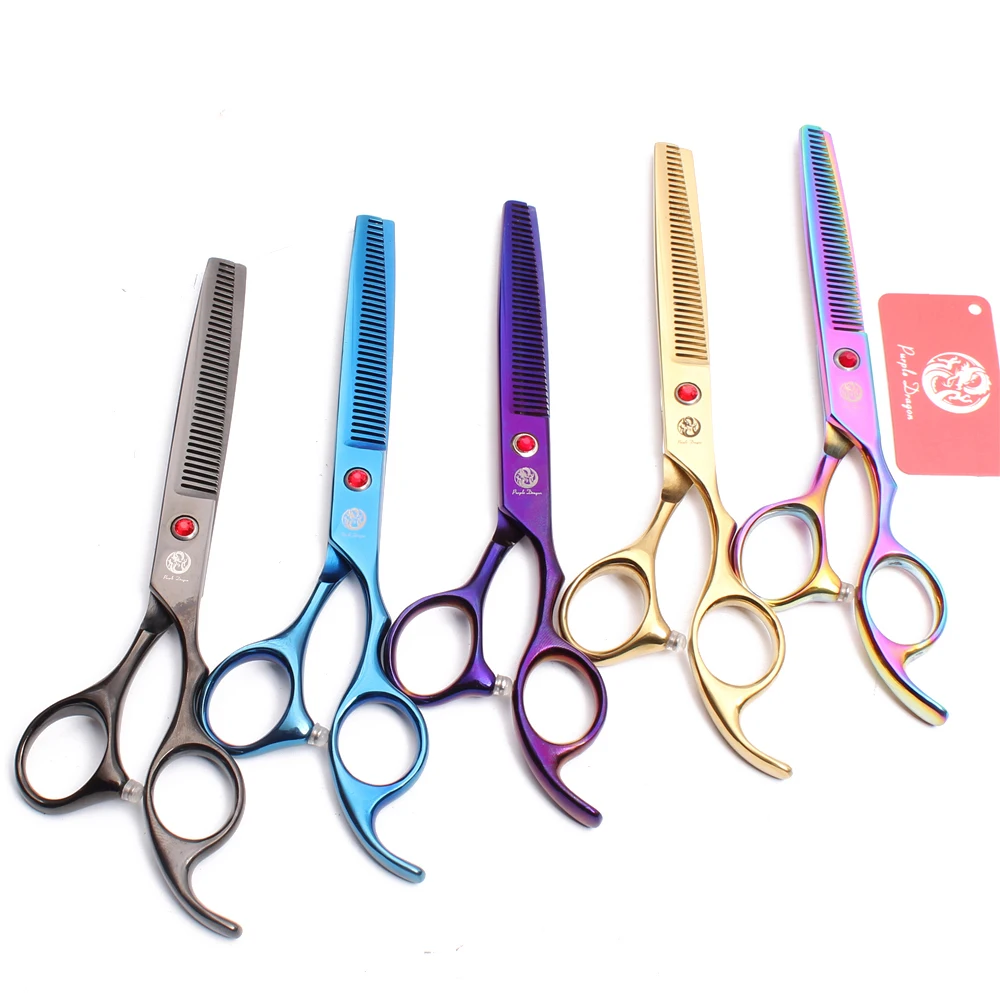 Purple Dragon Dog Grooming Scissors 6.5\