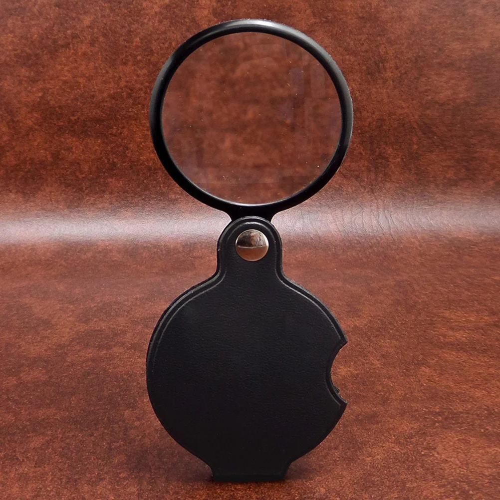 

6Pcs Foldable Handheld 5x Magnifying Glass Magnifier Set for Seniors Reading Maps Jewelry Inspection Crafts