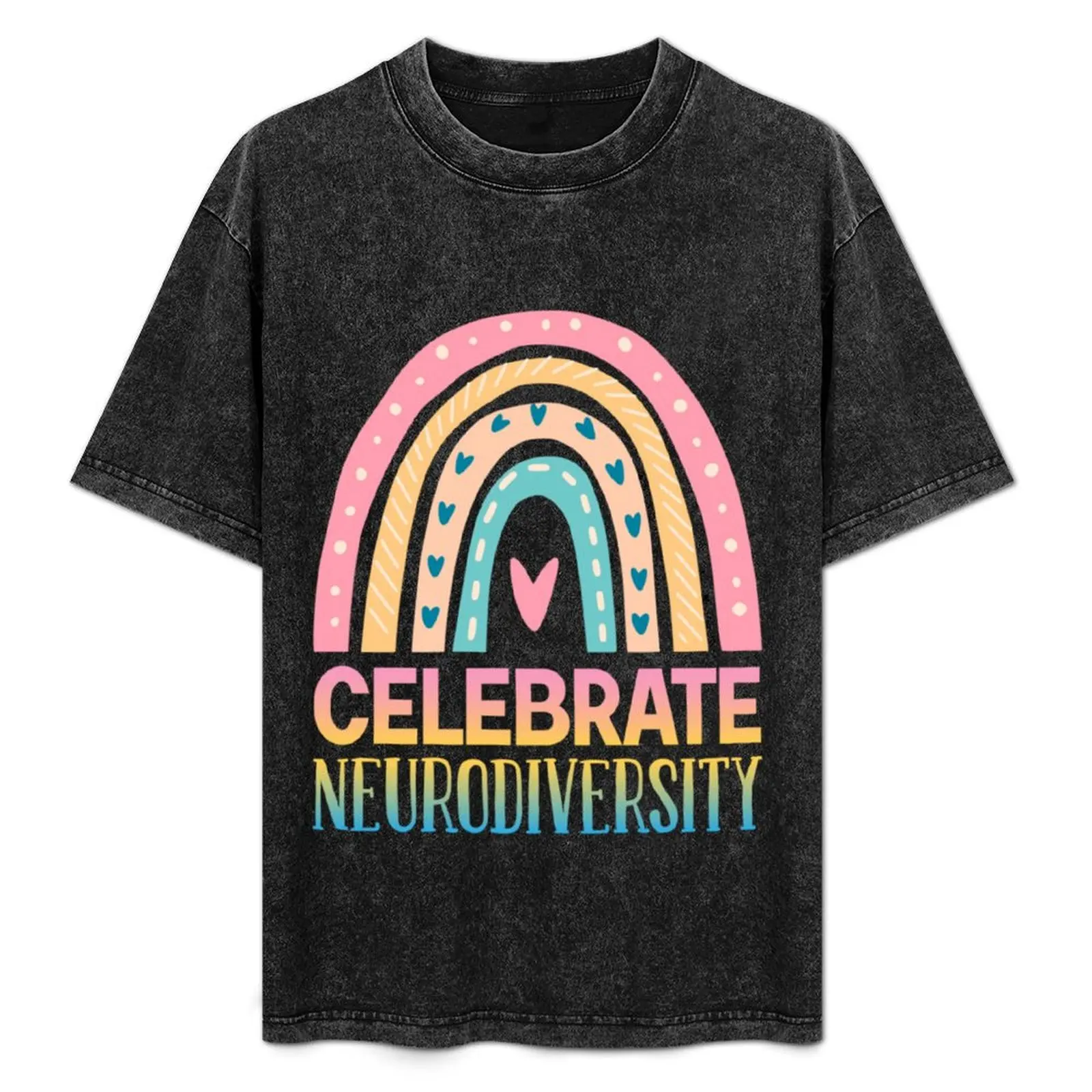 Celebrate Neurodiversity T-Shirt Christmas Casual Tee Shirt