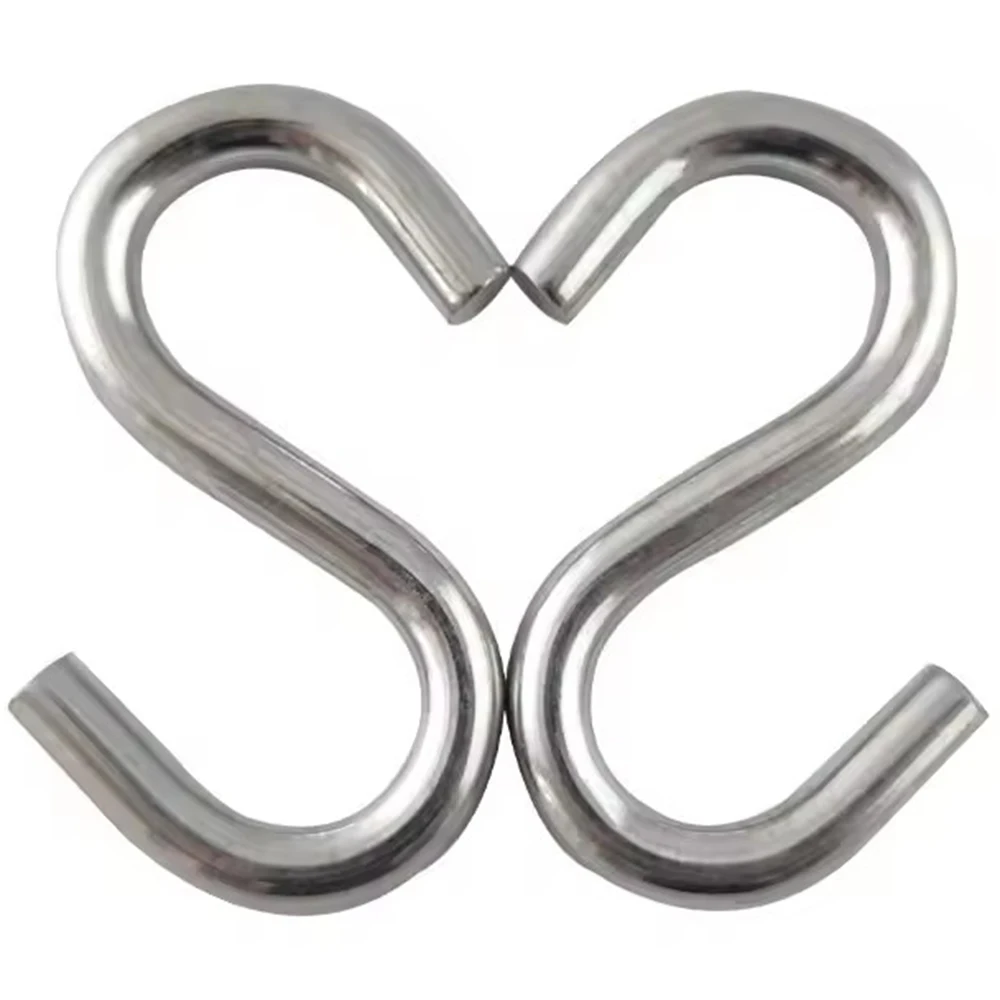 

RV Awning Hooks S-Type 5PCS Stainless Steel Heavy Duty for Camper Caravan Tent Camping Hanging Clothes Lights