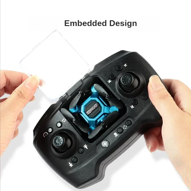 K04 Mini UAV 4K HD para niños, avión giratorio de cuatro ejes, 360 grados, portátil, plegable, profesional, Control remoto