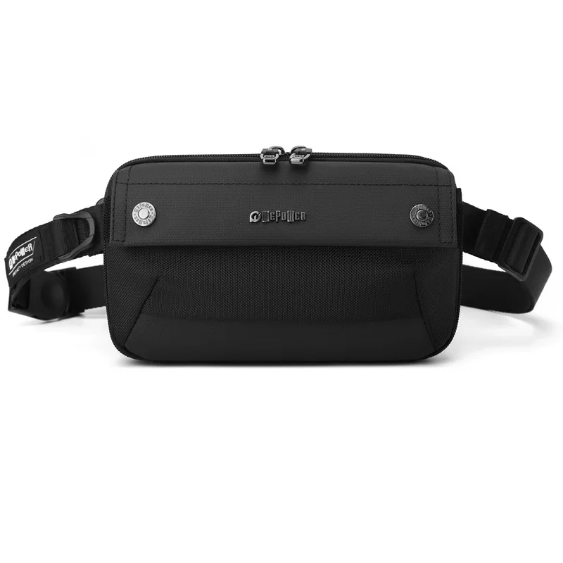 Fashion Square Waist Bag, Water-Repellent Wear-Resistant Chest Pack for Travel & Commute, Multi-Purpose Storage Bag