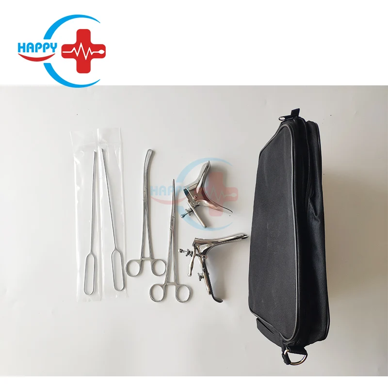 HC-T004 Medical gynecology operation instrument set IUD placing and removing instrument set