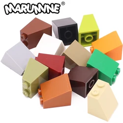 MARUMINE MOC 3678 Building Block 2x2x2 Sloping Brick Slope 65 Degrees 30PCS Roof Accessories Parts Assembles Particles DIY Toys