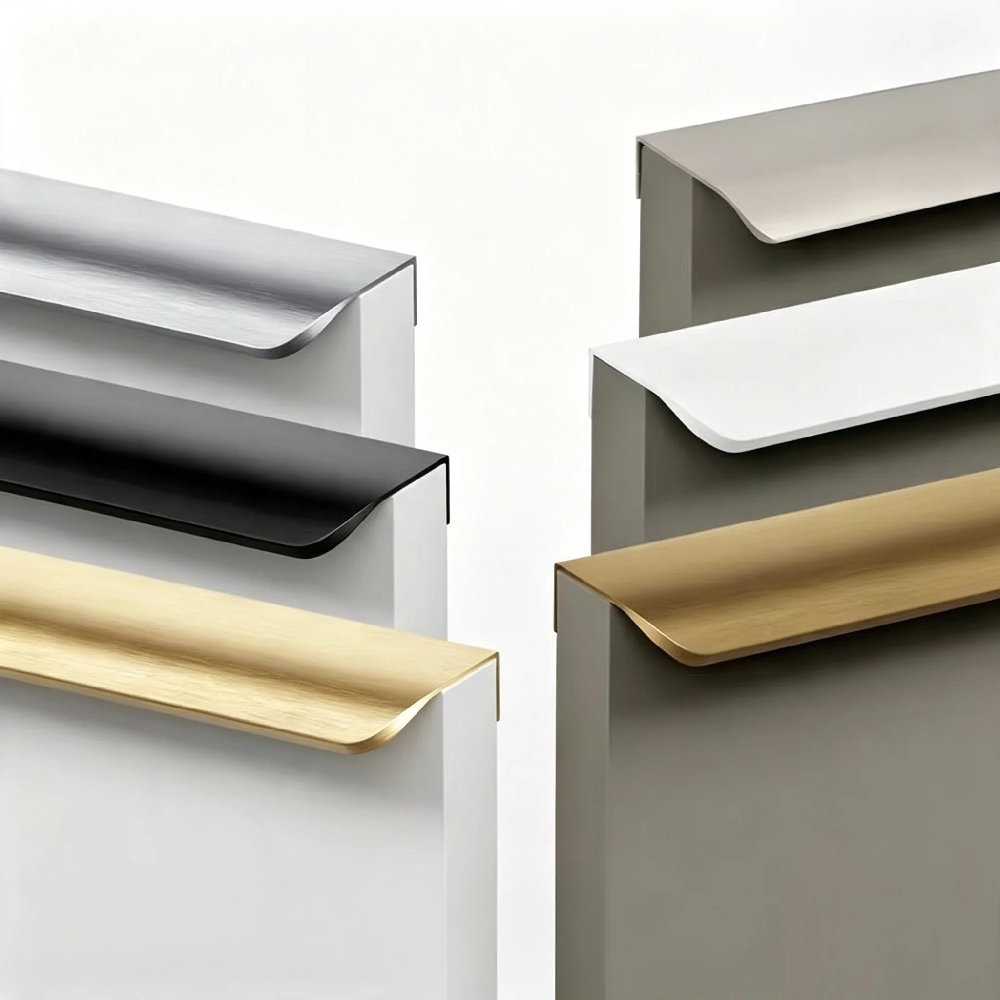 Ukryte aluminiowe uchwyty do s – Curved Spring Bar recenzja i cena