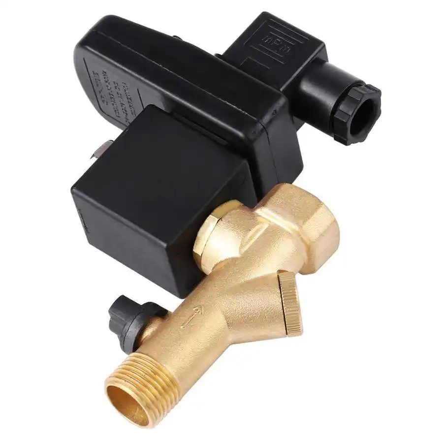 

G1/2 DN15 Automatic Electronic Timed Drain Valve for Air Compressor Condensate Management Electric Magnetic