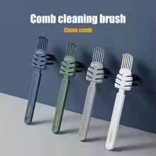 

2PC Comb Cleaning Brush Hollow Air Bag Simple Curling Massage Keyboard Cleaning Tool Dense Bristles Efficient Decontamination
