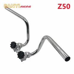 Handlebar Handle Bar Clamp With Screw Knob Bolt Parts For Honda Z50 Z50J MONKEY DAX CT70 Z50R 50cc Motorcycle Accessories