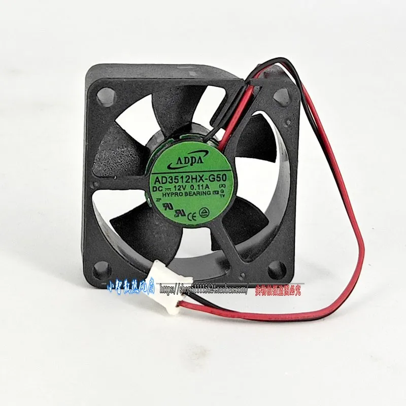 الأصلي AD3512HX-G50 12V 0.11A 3510 35*35*10 مللي متر جديد مروحة التبريد المبرد