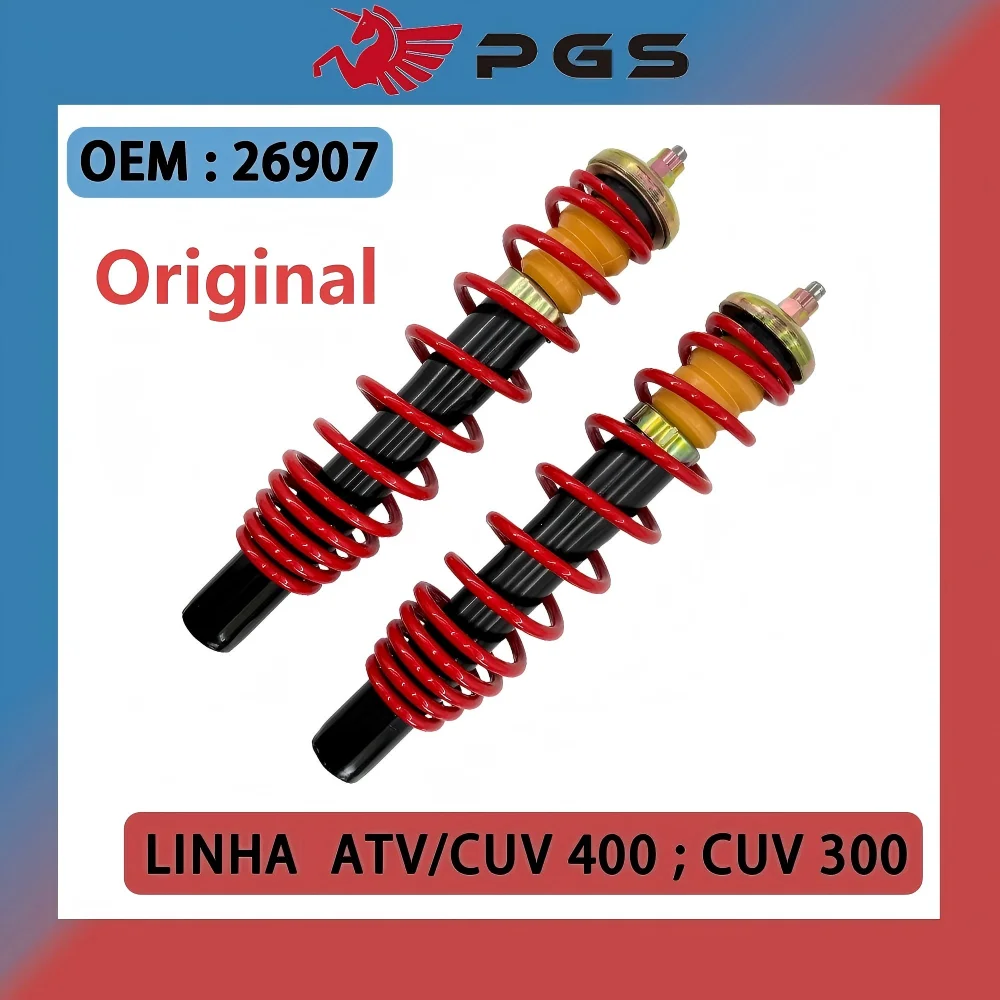 2PCS Front Shock Absorber Assembly For Linhai 400 ATV 300 CUV QUAD GO KART Linhai Parts No. 26907