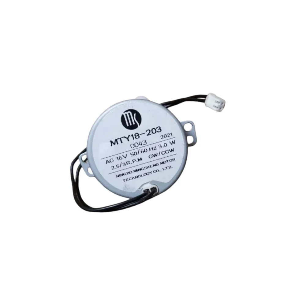 Original Fan Motor Sync Motor MTY18-203 Claw Pole Type Permanent Magnet Synchronous Electric Motor 16V Fan Parts