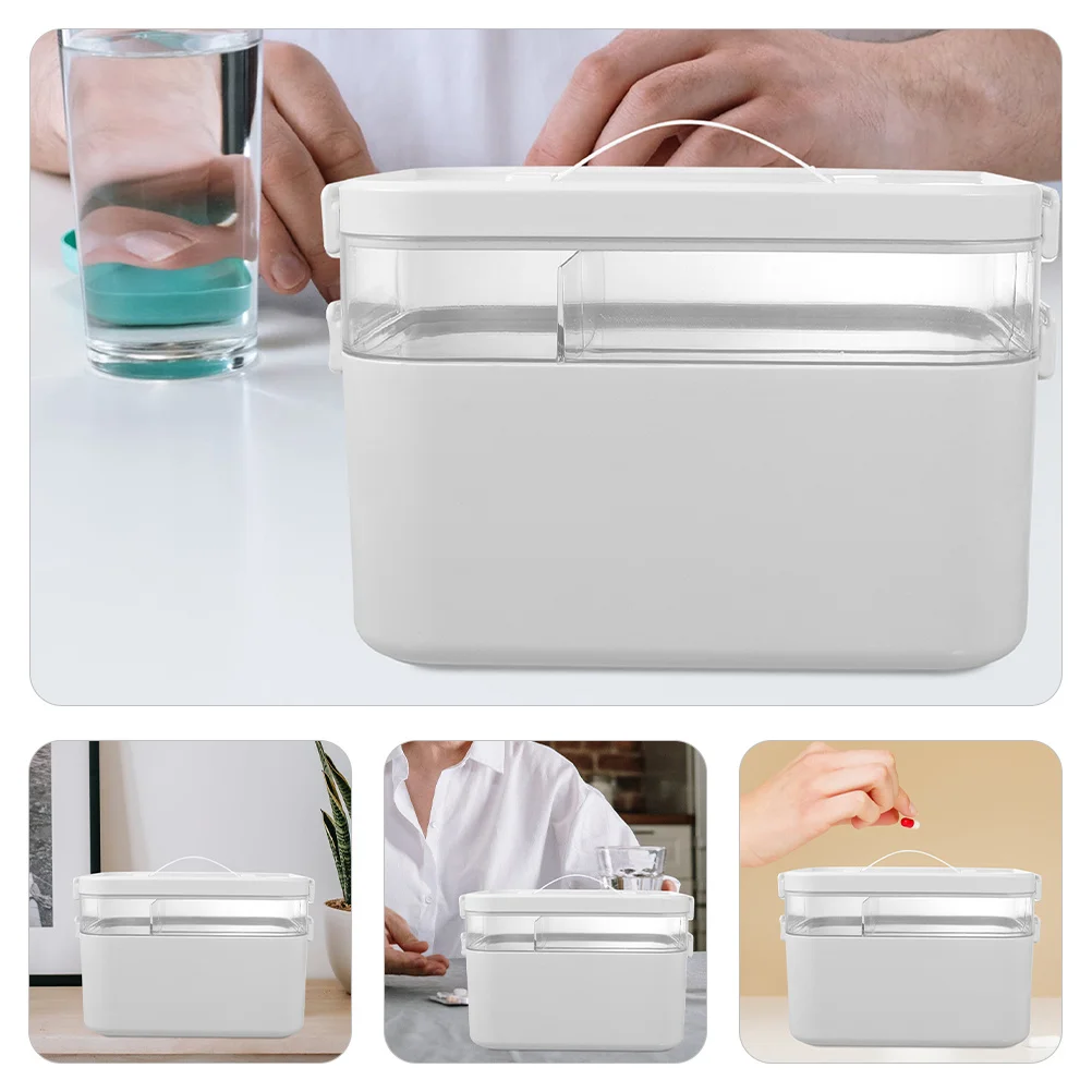 

Аптечка большой емкости портативный многофункциональный чехол для хранения для домашнего органайзера первой помощи для путешествий на открытом воздухе кемпинга