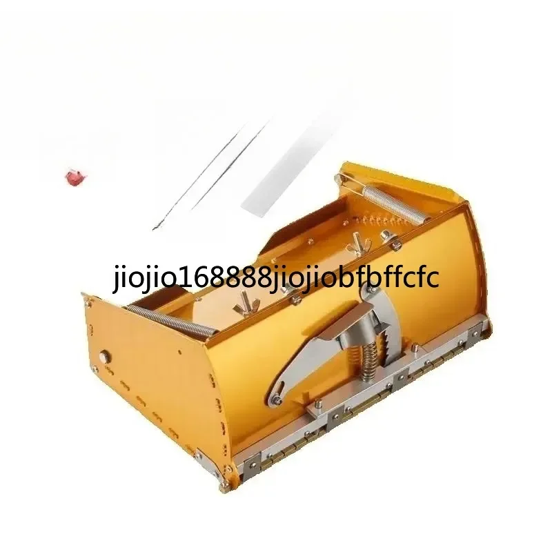 Suitable for 10 inch wide dry flat box, used for quick cleaning of aluminum decorative mud on gypsum board wall panels