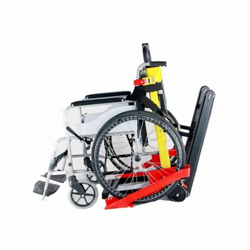 BR-SC002 Foldable Stair Climbing Wheelchair  Electric Stair Climber Stair Climbing Trolley  for Patient