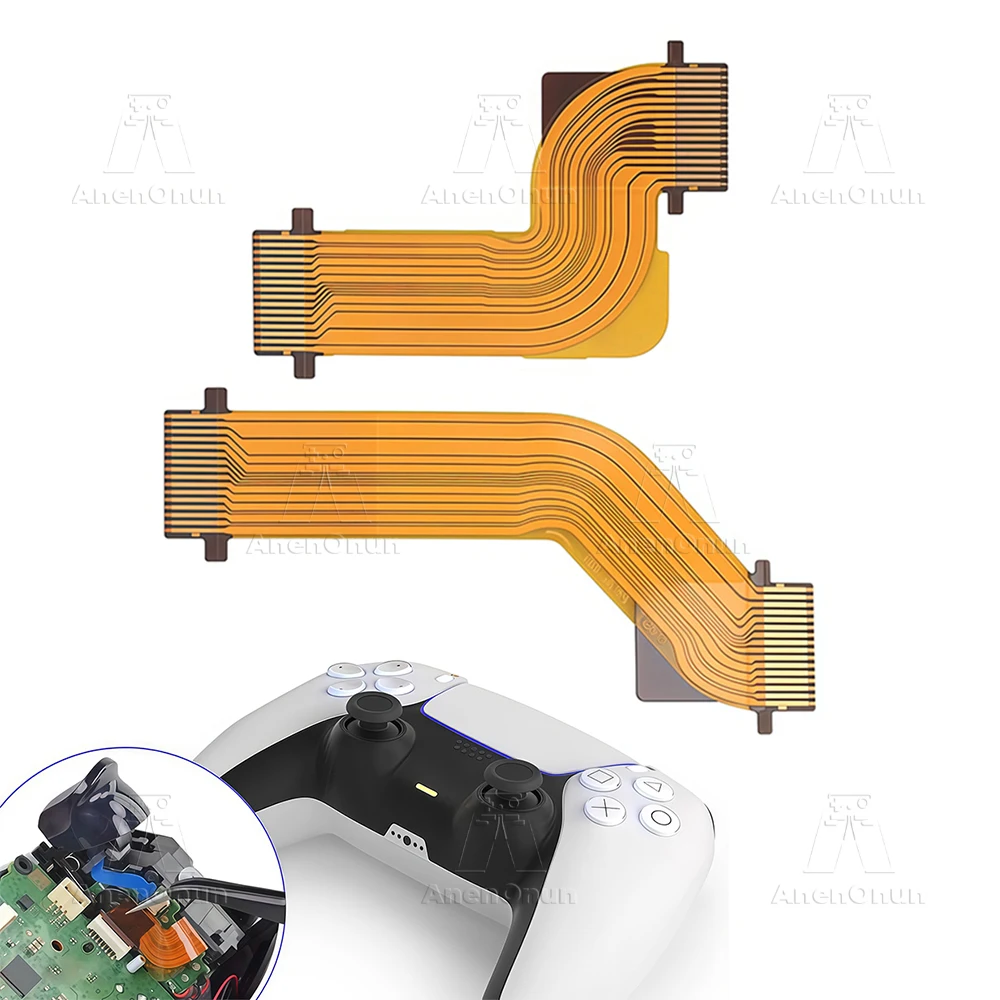 L2 l1 r2 r1 cabo flexível para ps5 BDM-010 controlador peças de reposição gamepad esquerda/direita botão gatilho fita cabo kit reparo