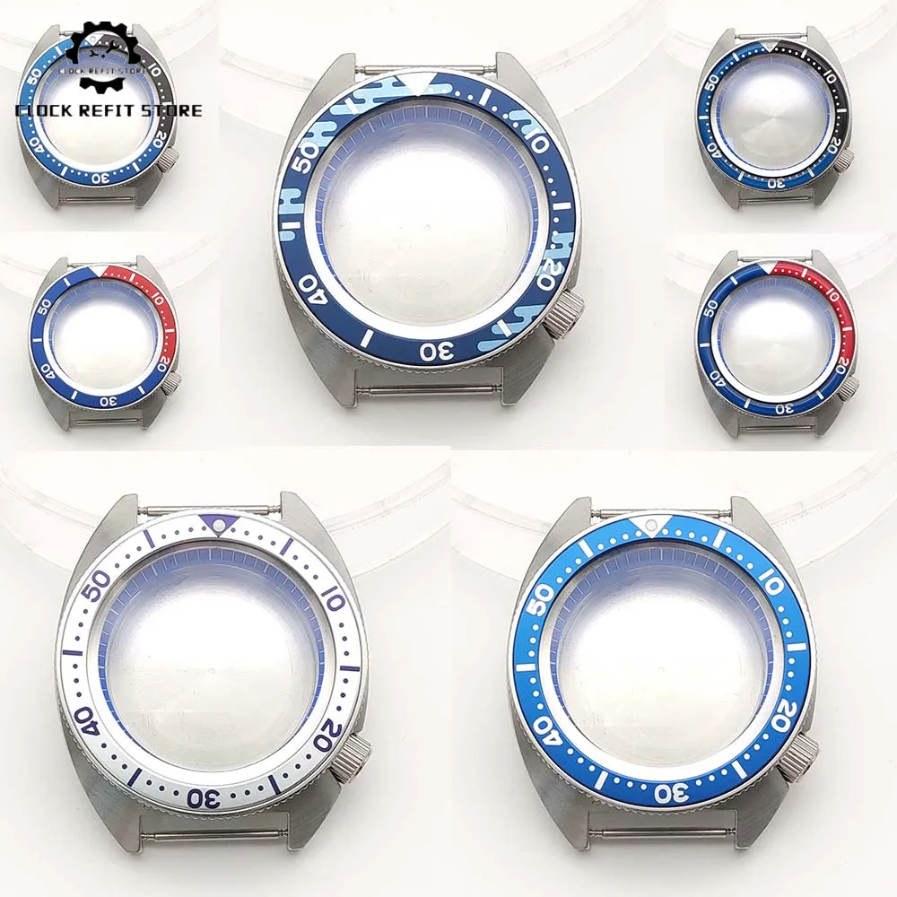 40mm NH35 Case 316L Stainless Steel Waterproof Case Sapphire Glass for NH35/NH36 movement Screwed Crown