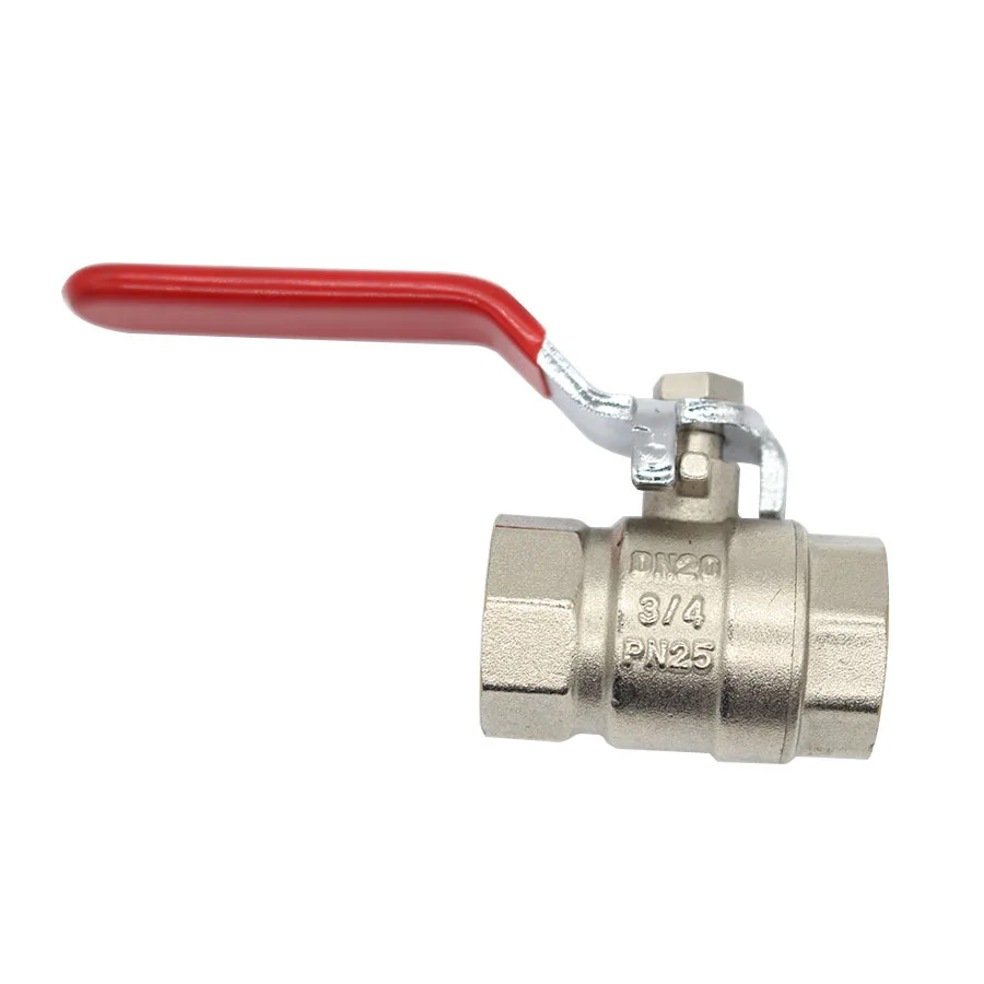 Copper Ball Valve Dn15 With Internal Thread for Water Pipes Brass 4-Inch and 6-Inch Internal Thread Copper Valves