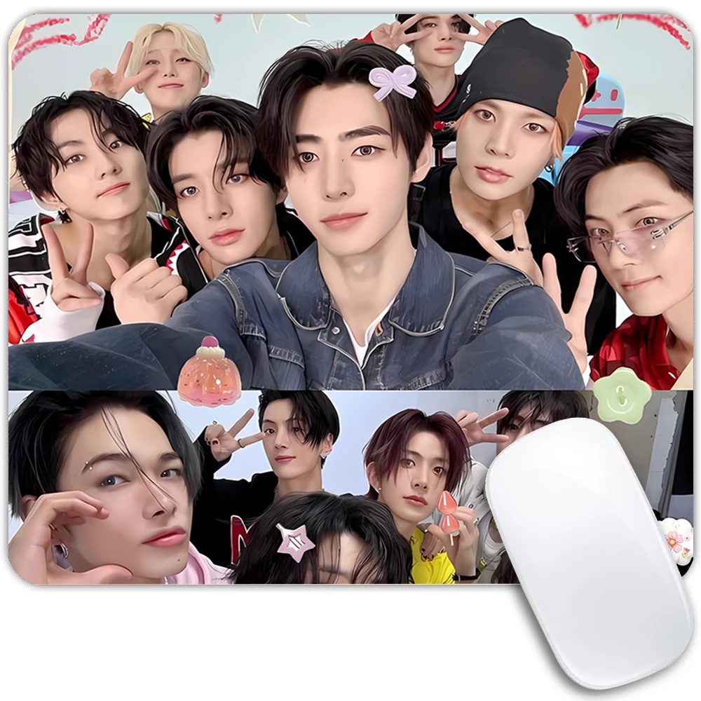 ENHYPEN Kpop マウスパッド 滑り止めマウスパッド - Desk Setup Kpop のレビューと価格