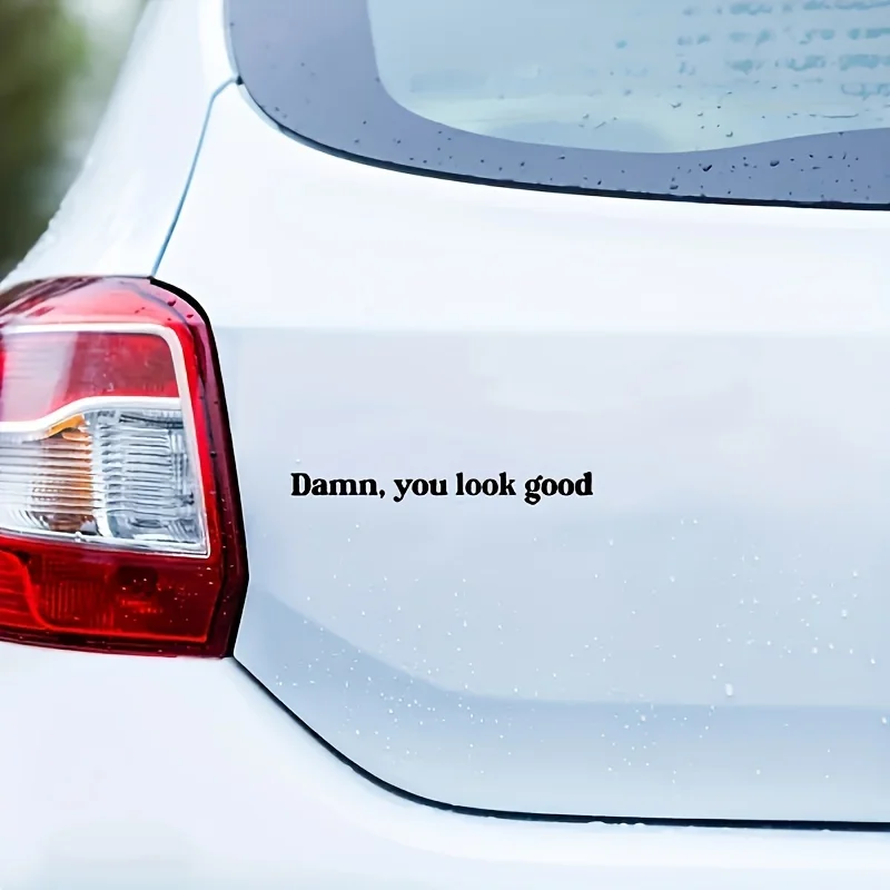 

Durable Pooh Patch for Vehicle Side View Mirrors "You Look Good"