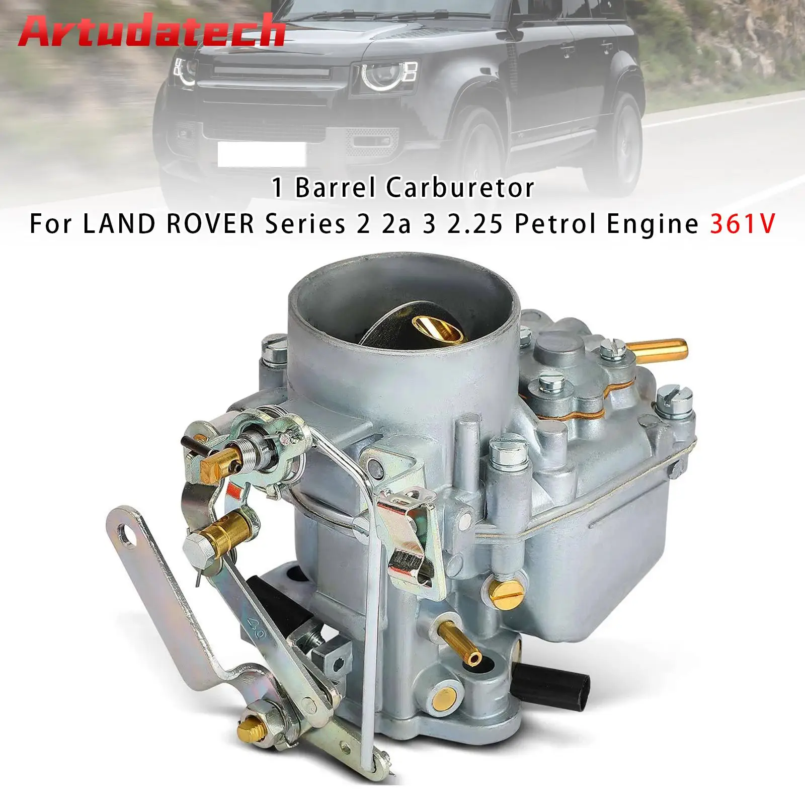 

Artudatech 1 Barrel Carburetor For LAND ROVER Series 2 2a 3 2.25 Petrol Engine 361V Car Accessories
