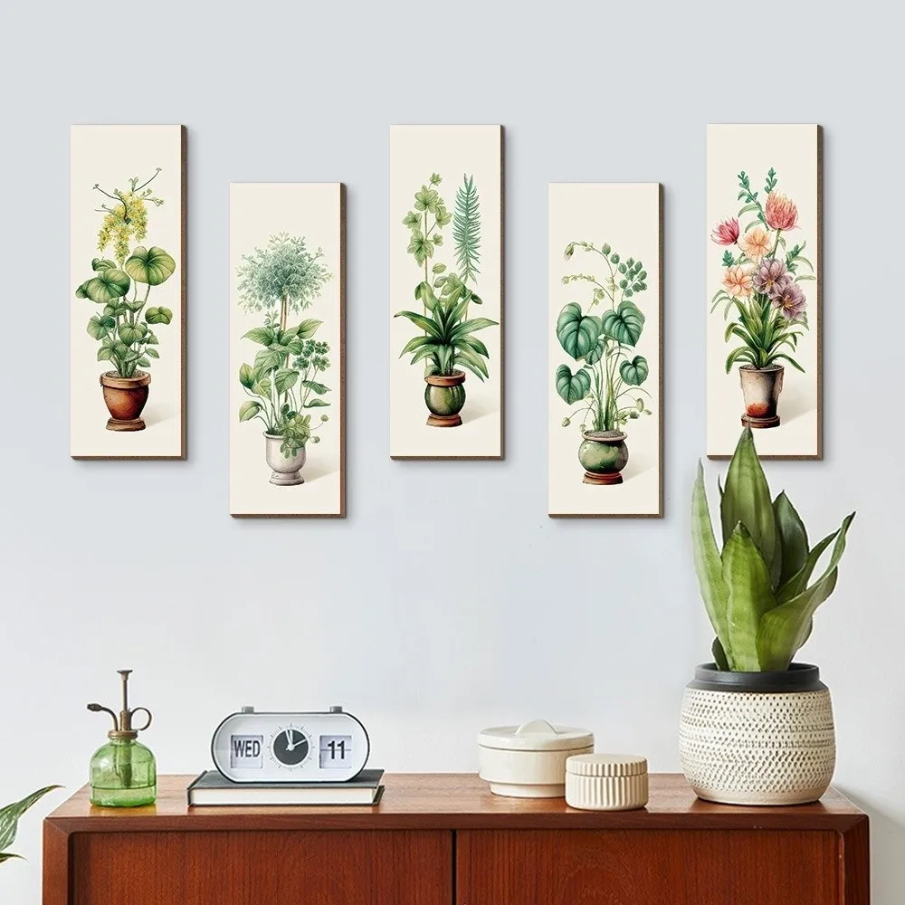 

Натуральный пейзаж, деревянные растения, подвесной знак, свежее украшение, цветок ручной работы, подвесной кулон, настенная цветочная настенная тарелка