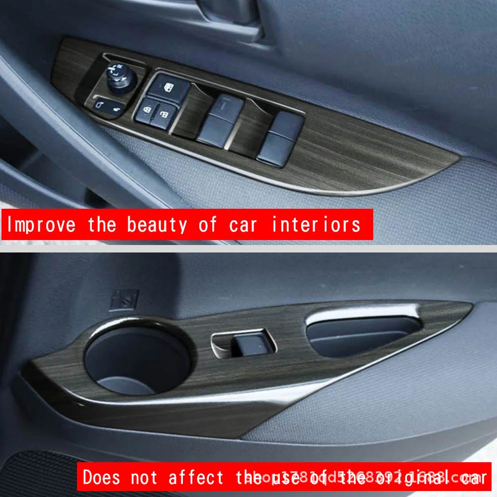 For 2021 Toyota Corolla CROSS right side window lift panel interior modification glass switch panel