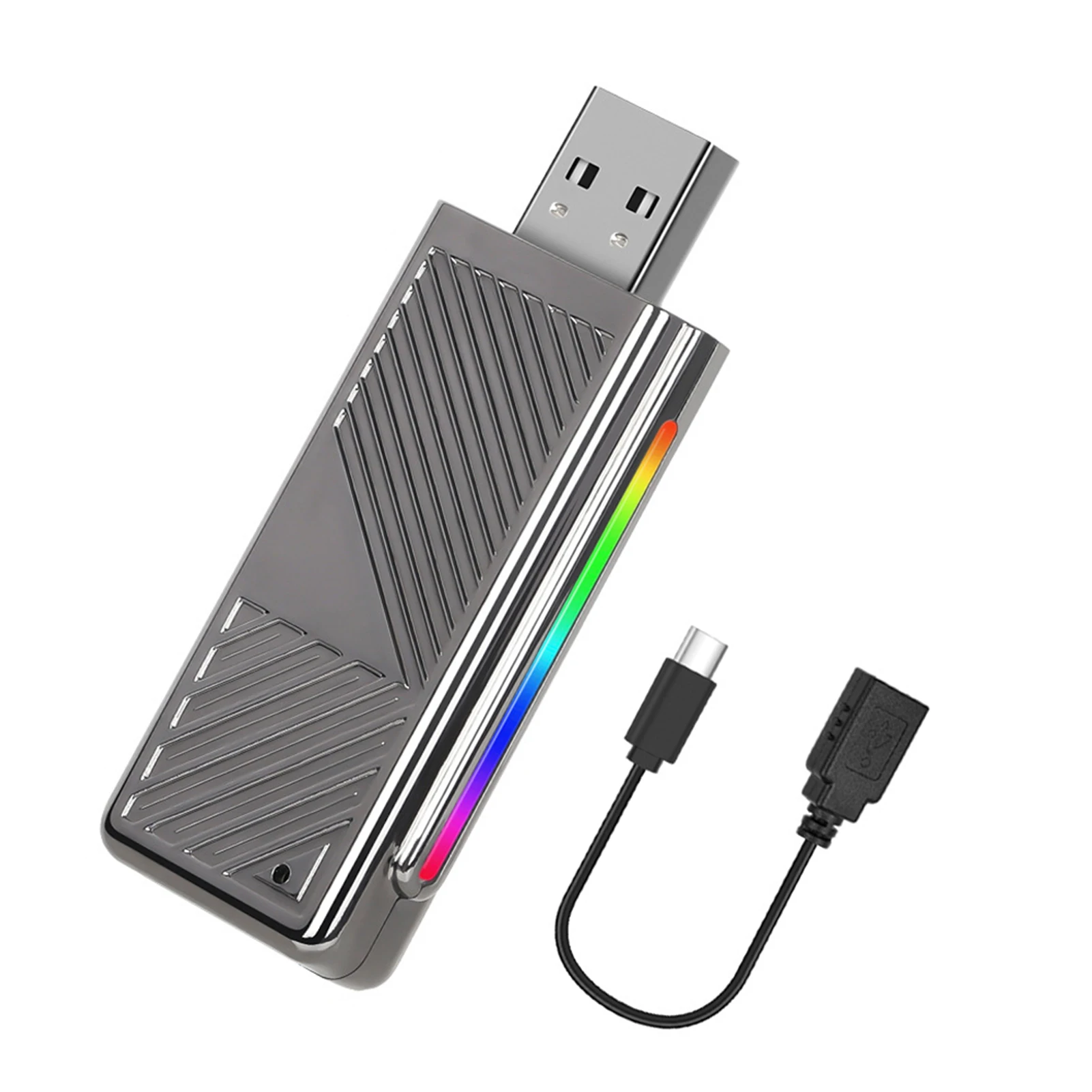 

2pack/lot 2 In 1 Android Auto Car Play Adapter RGB Display For Easy Connection For Car 2016 Durable