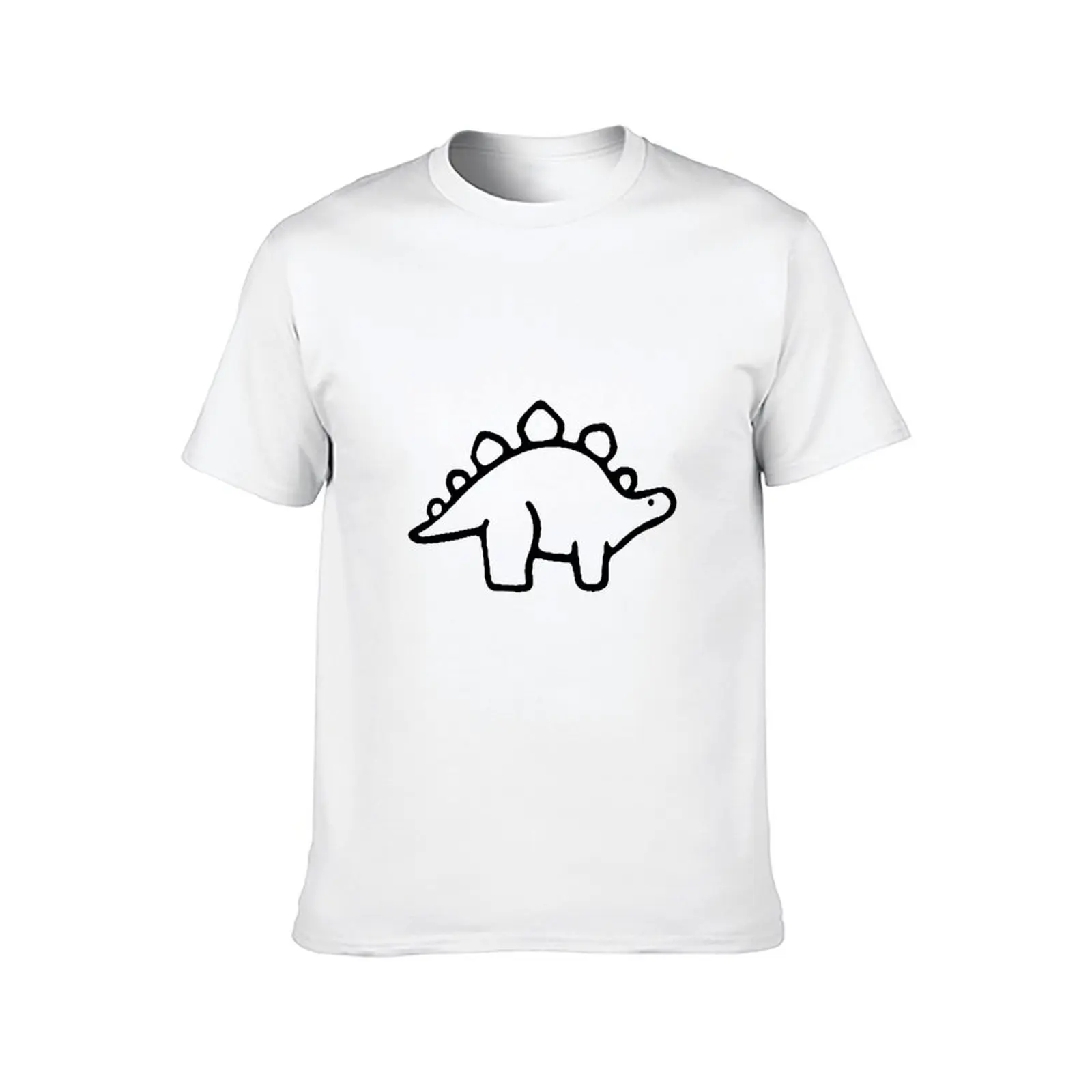 stegosaurus T-Shirt basketball graphic tees cotton graphic tees t shirts for men graphic