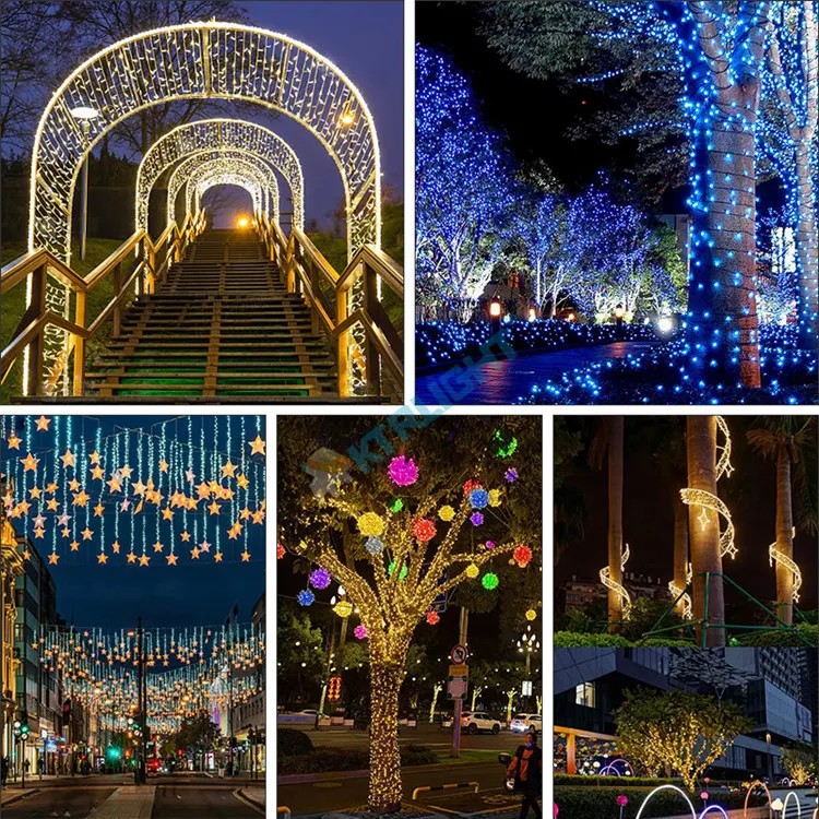 WS2811 3Pin 12V Smart Garland LED Lights Cuttable Programmable Ramadan Lights Decoration Room Decor